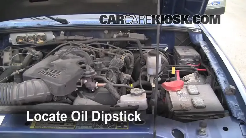 2007 Ford Ranger FX4 4.0L V6 (4 Door) Oil Check Oil Level